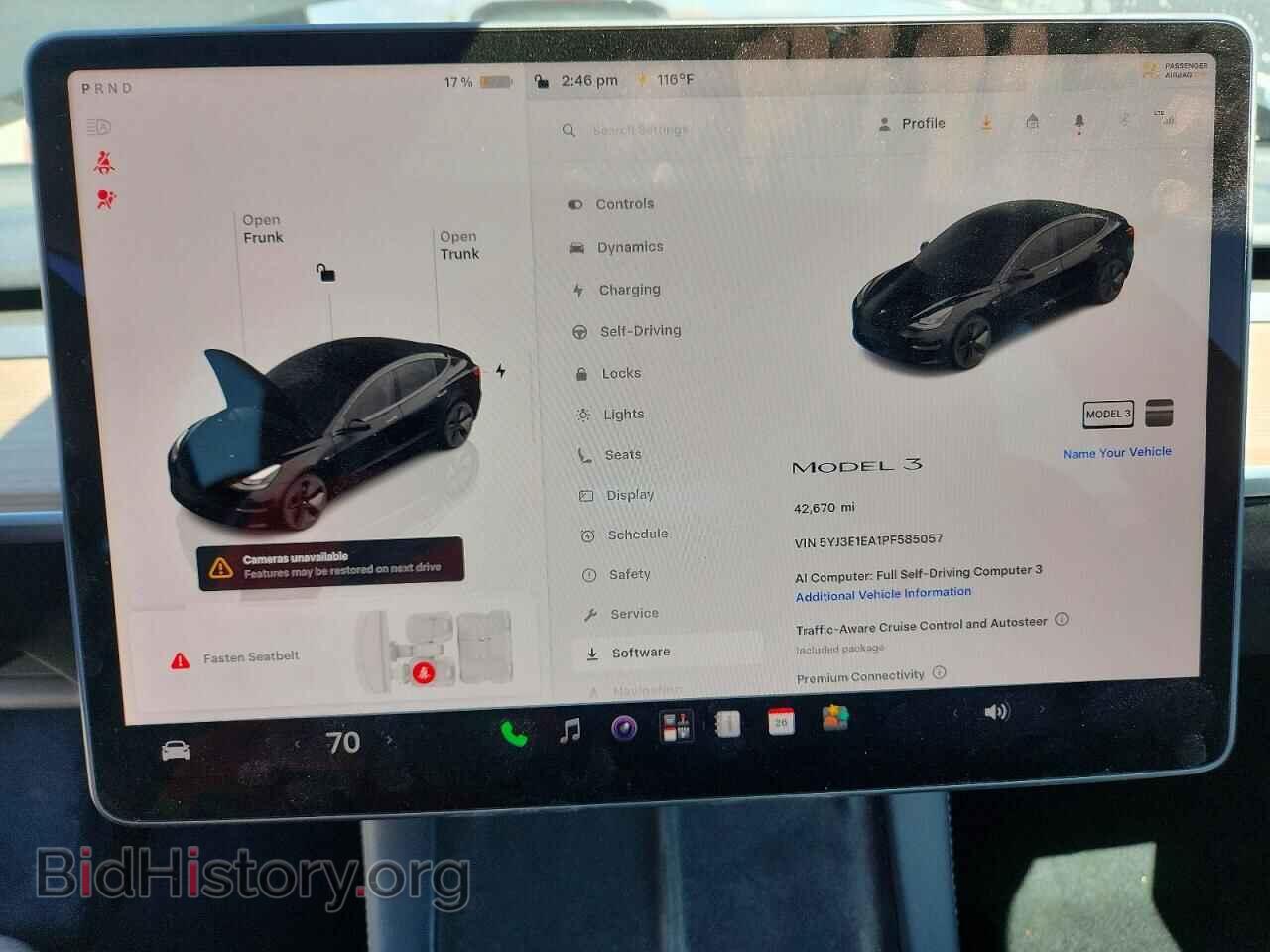 2023 TESLA MODEL 3 - VIN: 5YJ3E1EA1PF585057 - Photo 9