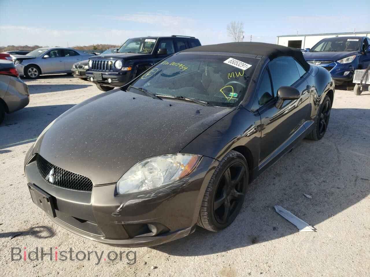 2012 MITSUBISHI ECLIPSE - VIN: 4A37L2EF8CE002954 - Фото 2