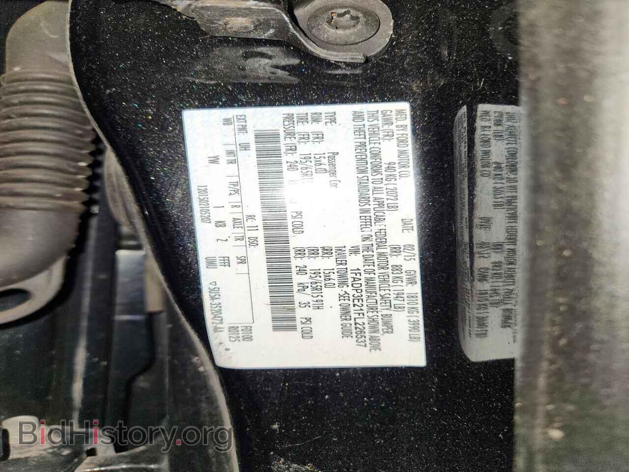 2015 FORD FOCUS - VIN: 1FADP3E21FL226537 - Photo 12