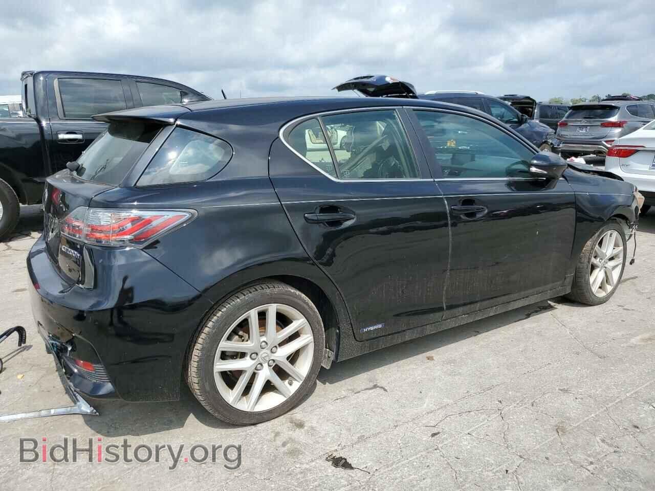 2014 LEXUS CT 200 - VIN: JTHKD5BH3E2181439 - Фото 3