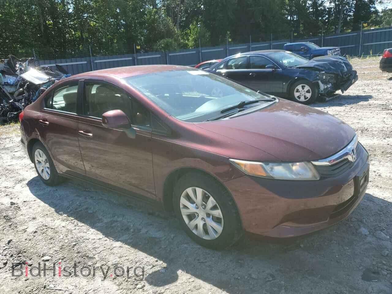2012 HONDA CIVIC - VIN: 2HGFB2F57CH589133 - Фото 4