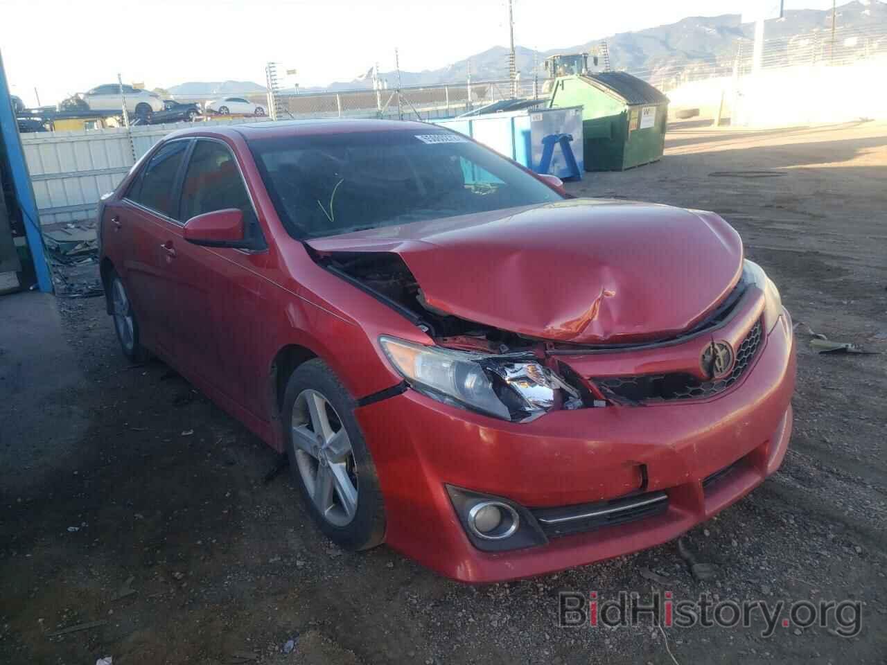 Photo 4T1BF1FK6CU609186 - TOYOTA CAMRY 2012