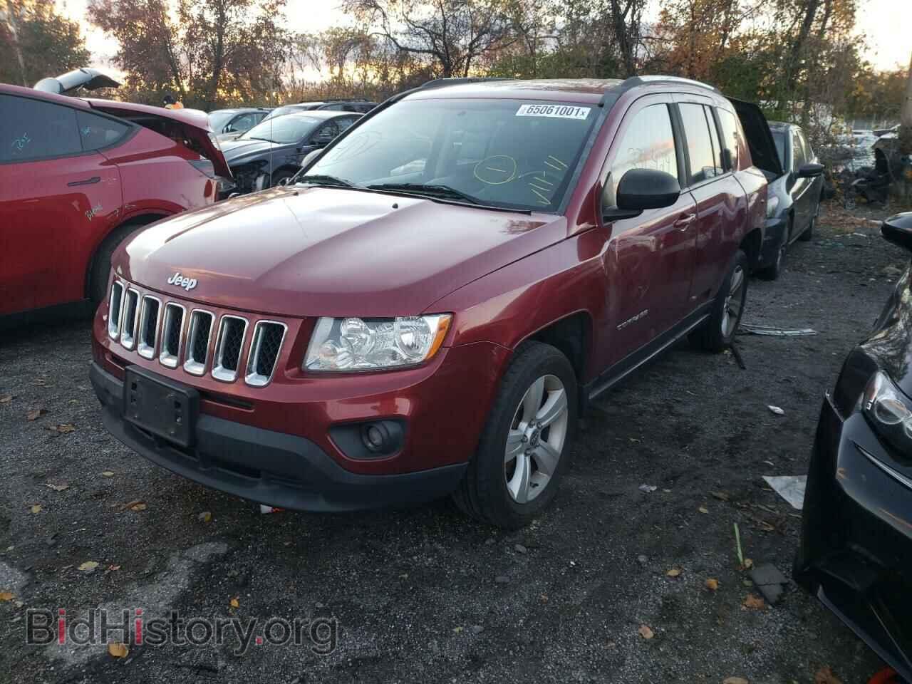 2012 JEEP COMPASS - VIN: 1C4NJDEB7CD651370 - Фото 2