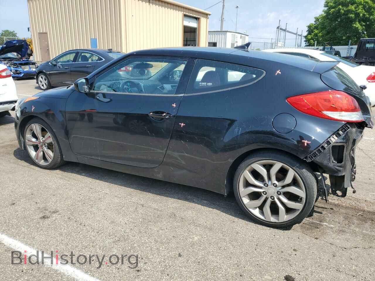 2012 HYUNDAI VELOSTER - VIN: KMHTC6AD6CU071785 - Фото 2