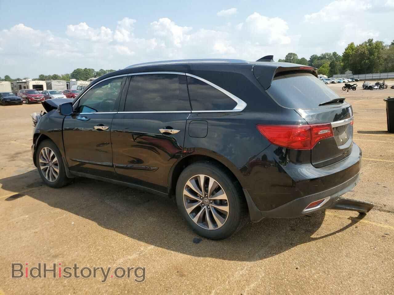 2014 ACURA MDX - VIN: 5FRYD4H49EB003346 - Фото 2