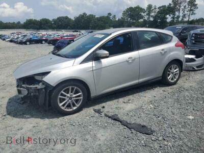 2017 Ford FOCUS SE, silver — VIN 1FADP3K26HL278818, Copart