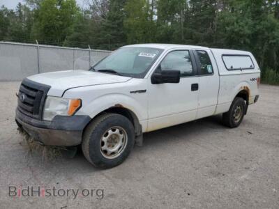 2012 Ford F-150 Super Cab, white — VIN 1FTEX1EM9CFB75898, Copart