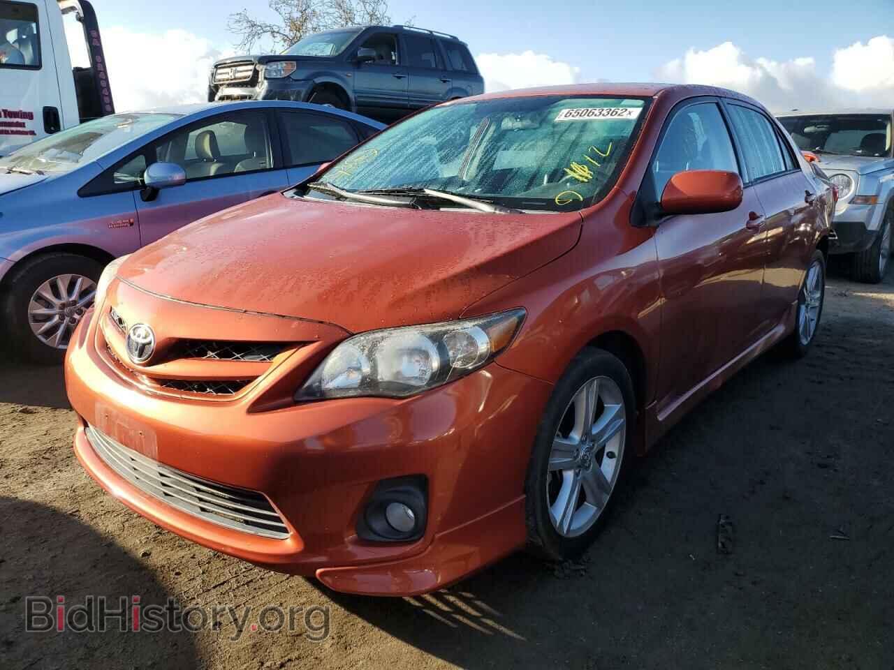 2013 TOYOTA COROLLA - VIN: 2T1BU4EE7DC078067 - Фото 2