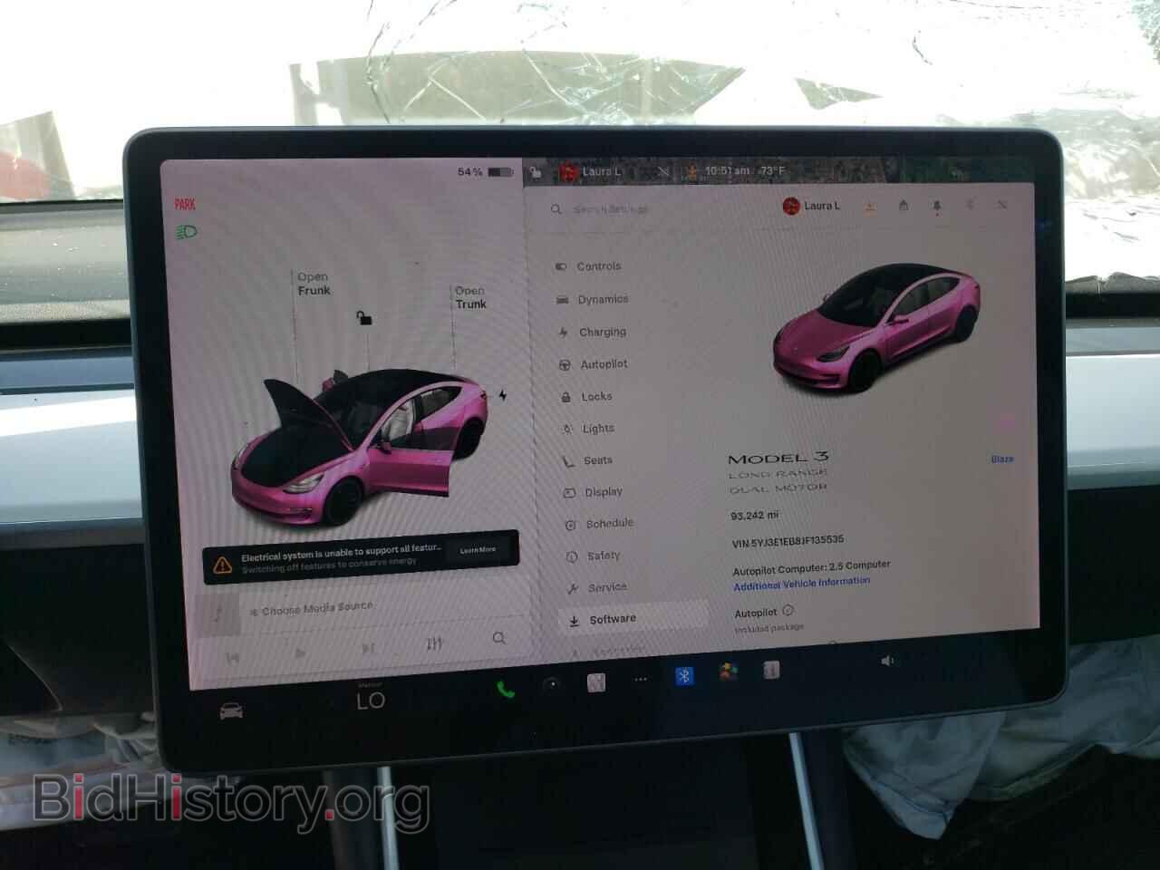 2018 TESLA MODEL 3 - VIN: 5YJ3E1EB8JF135535 - Фото 9