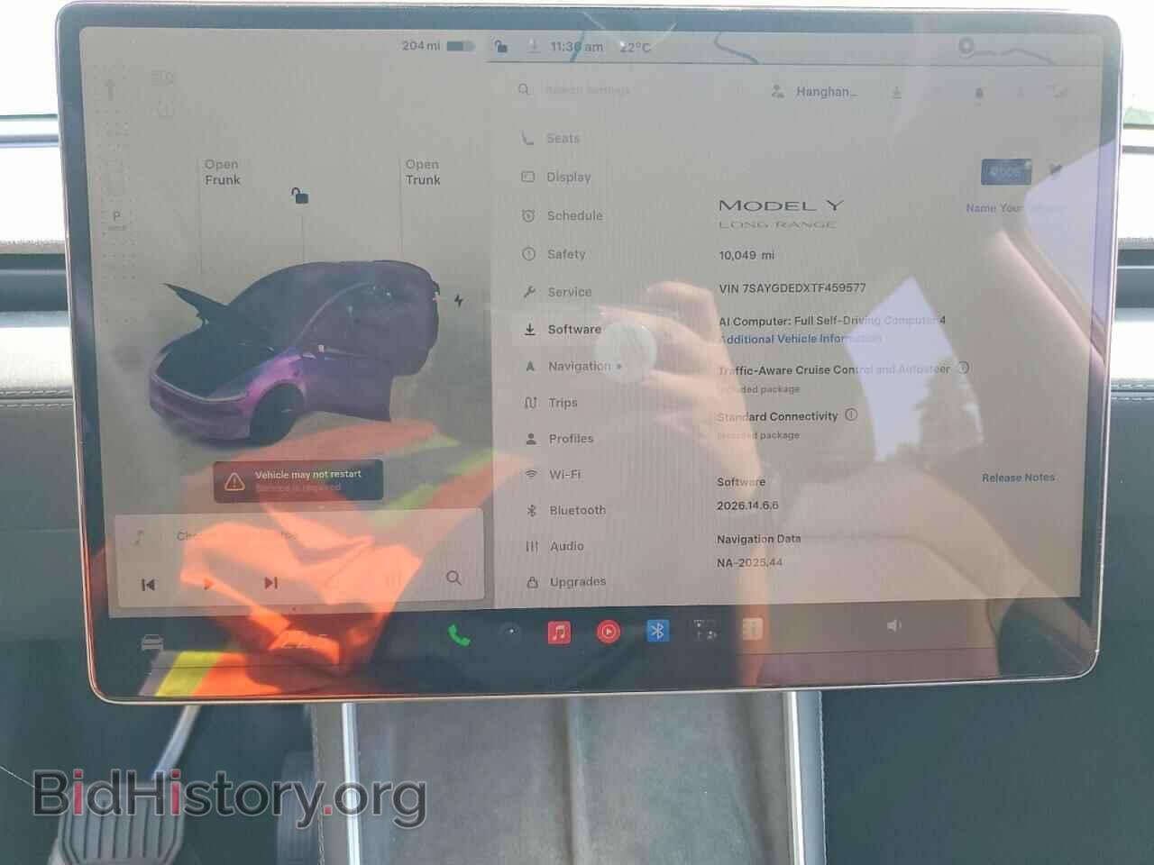 2026 TESLA MODEL Y - VIN: 7SAYGDEDXTF459577 - Photo 9