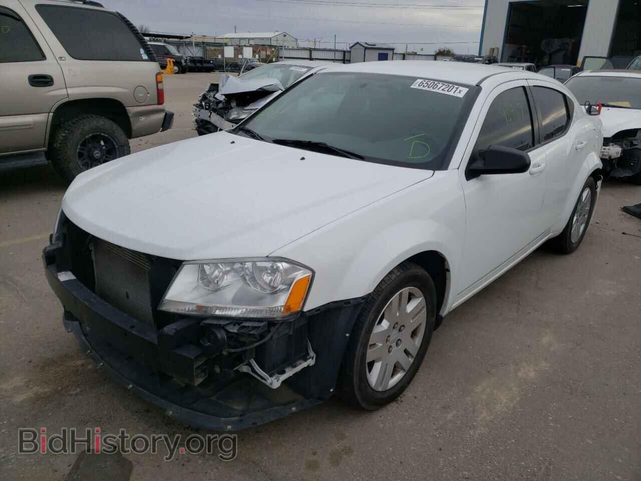 2014 DODGE AVENGER - VIN: 1C3CDZAB6EN175289 - Фото 2