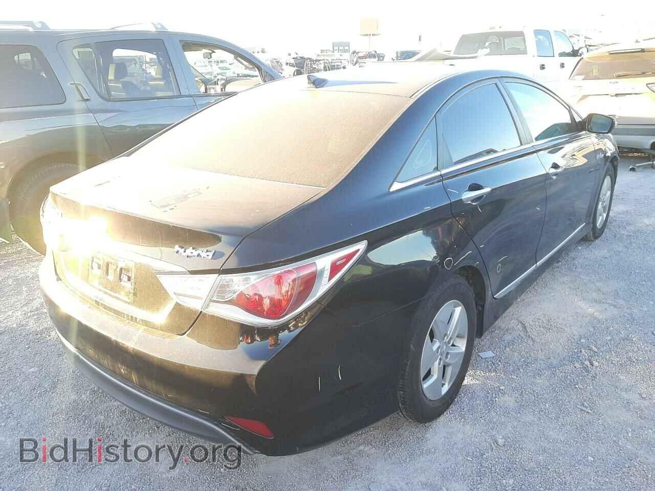 2012 HYUNDAI SONATA - VIN: KMHEC4A47CA045470 - Фото 4