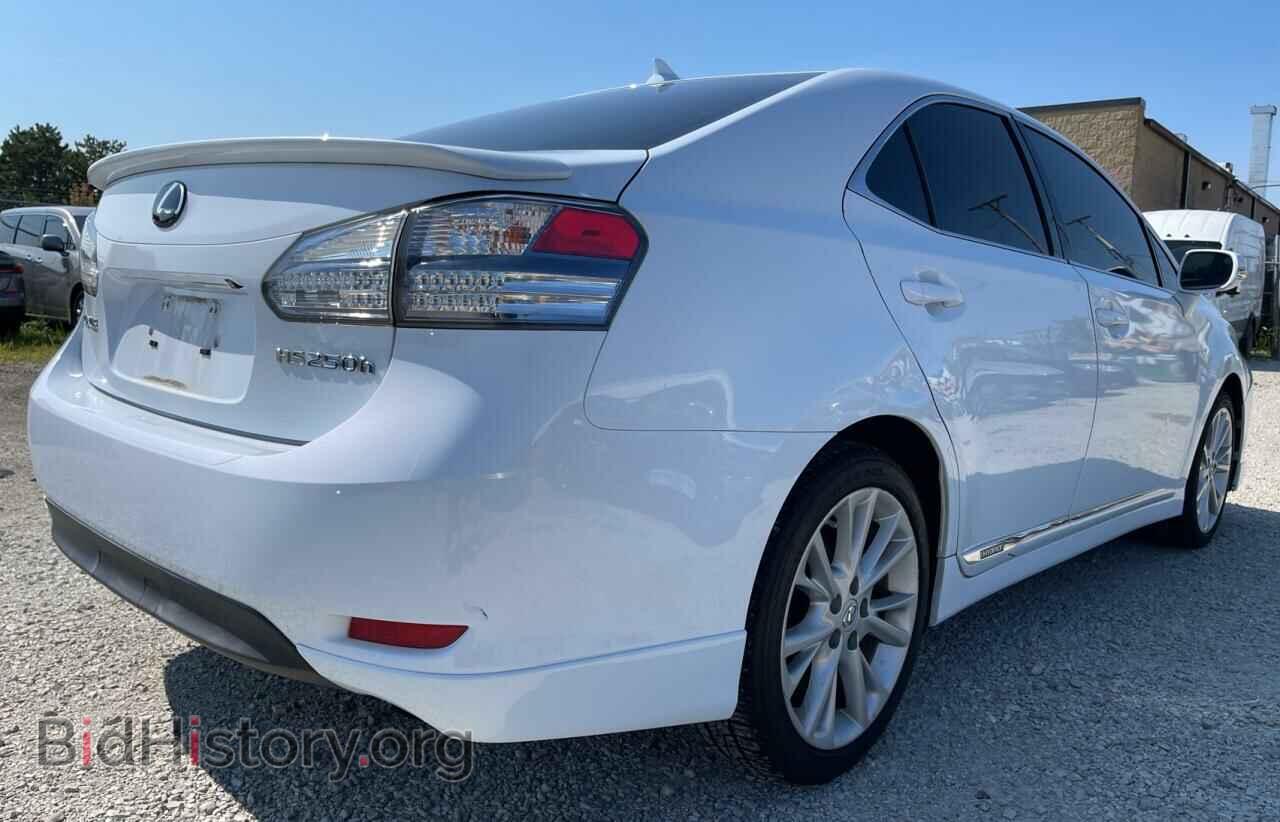 2010 LEXUS HS - VIN: JTHBB1BA6A2022569 - Фото 4