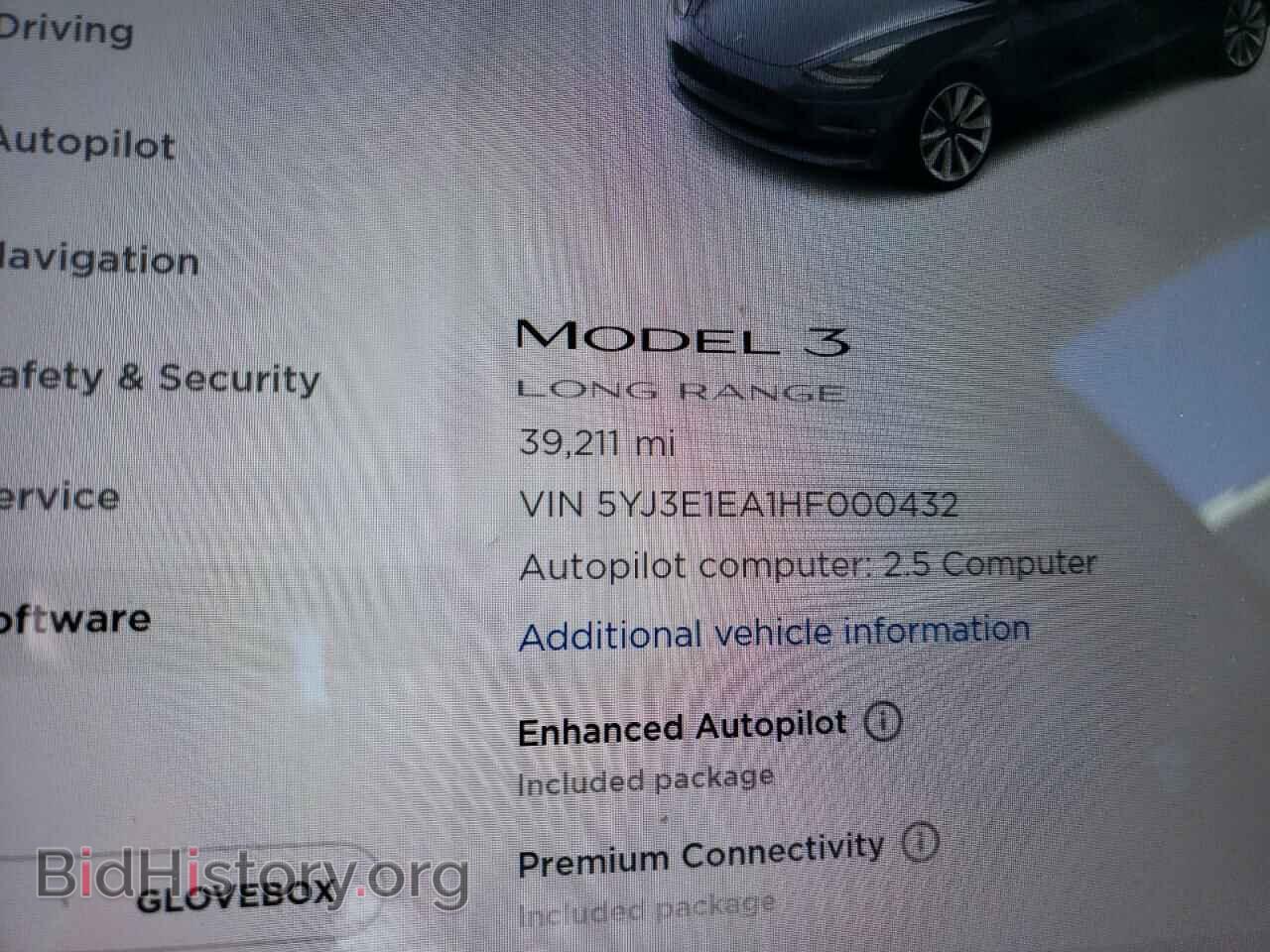 2017 TESLA MODEL 3 - VIN: 5YJ3E1EA1HF000432 - Фото 8