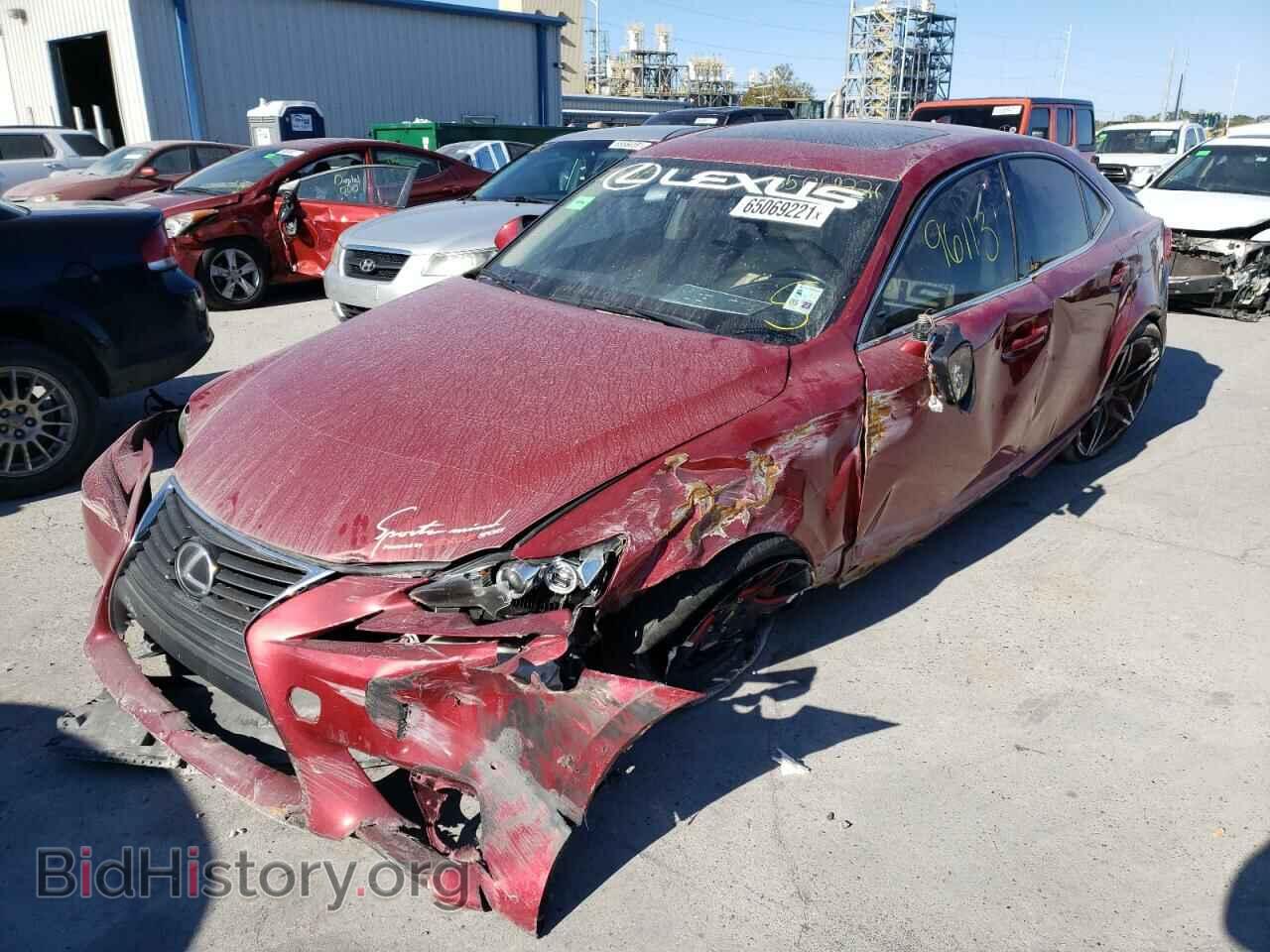 2014 LEXUS IS - VIN: JTHBE1D24E5004458 - Фото 2