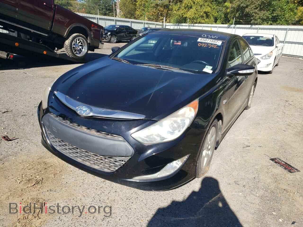 2012 HYUNDAI SONATA - VIN: KMHEC4A44CA042302 - Фото 2