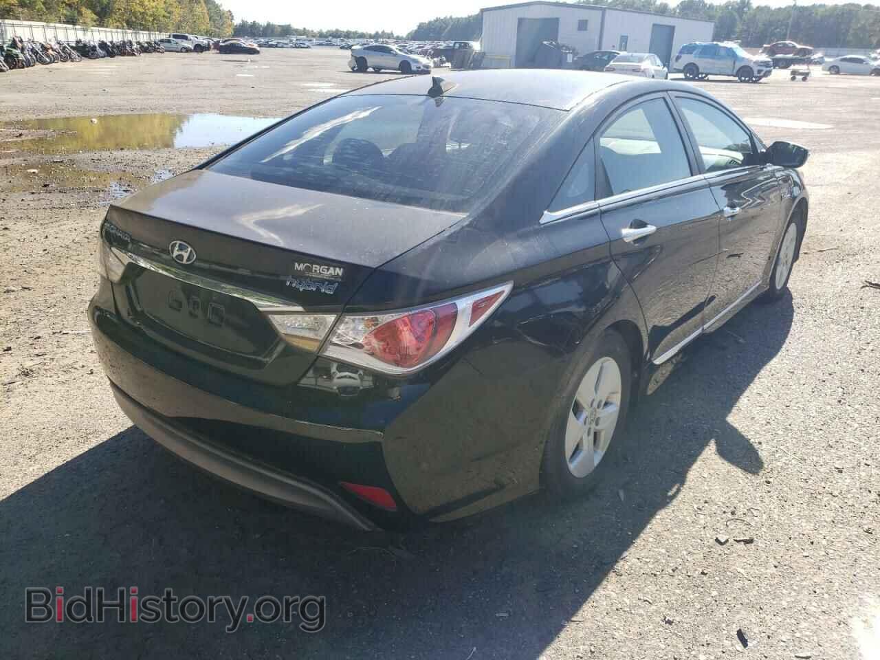 2012 HYUNDAI SONATA - VIN: KMHEC4A44CA042302 - Фото 4