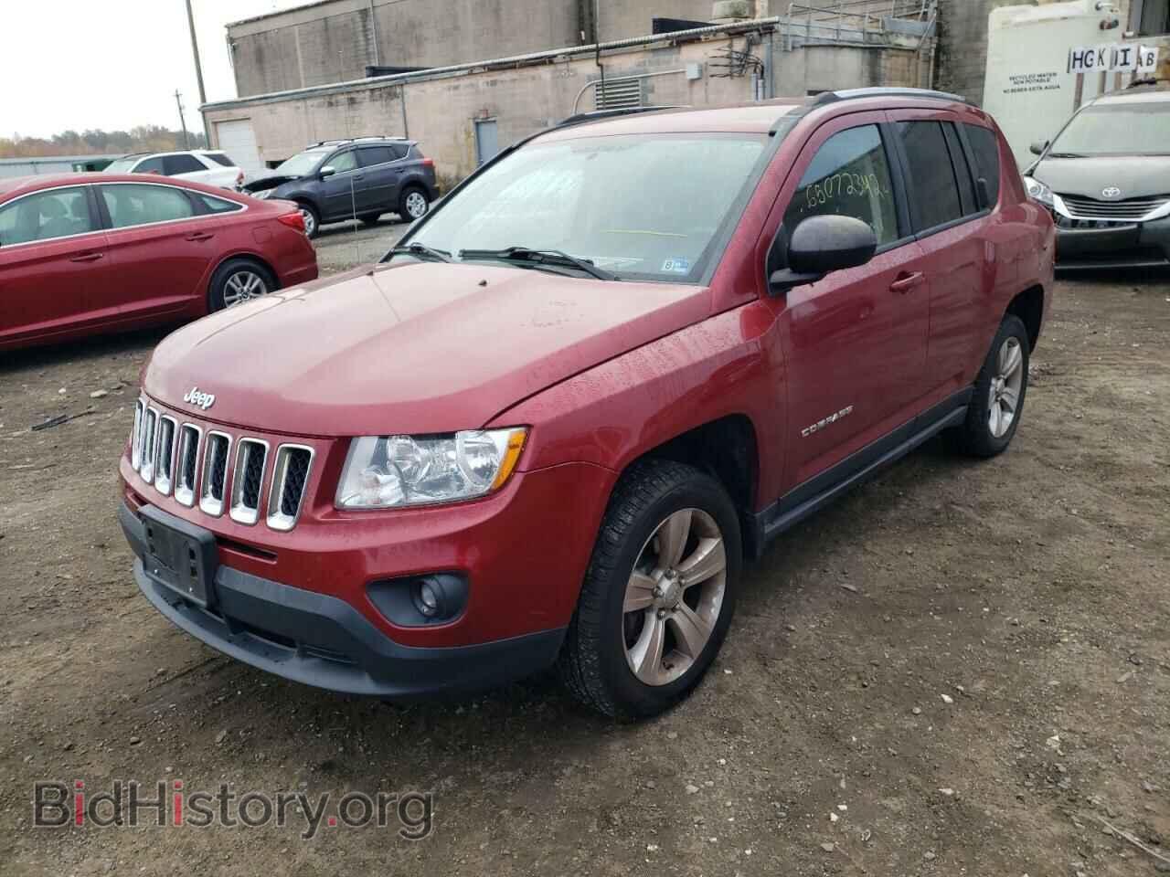 2012 JEEP COMPASS - VIN: 1C4NJDBB5CD676854 - Фото 2
