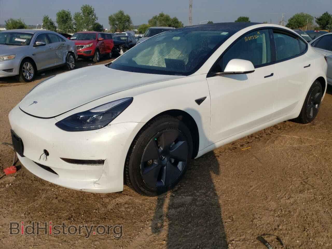 Фотография 5YJ3E1EA0MF016597 - TESLA MODEL 3 2021