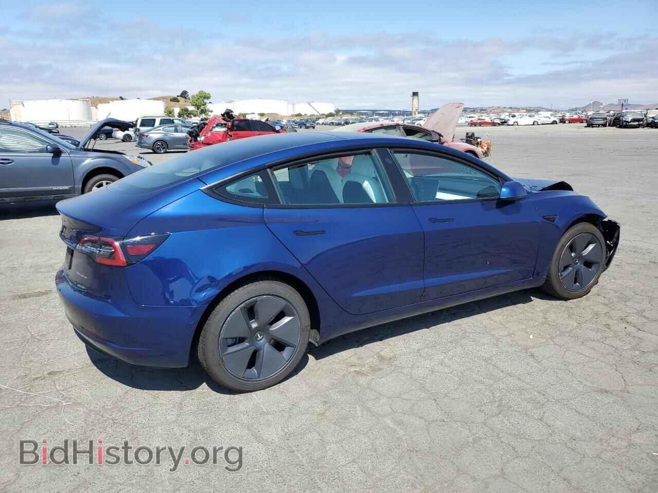 2022 TESLA MODEL 3 - VIN: 5YJ3E1EB0NF122168 - Фото 3
