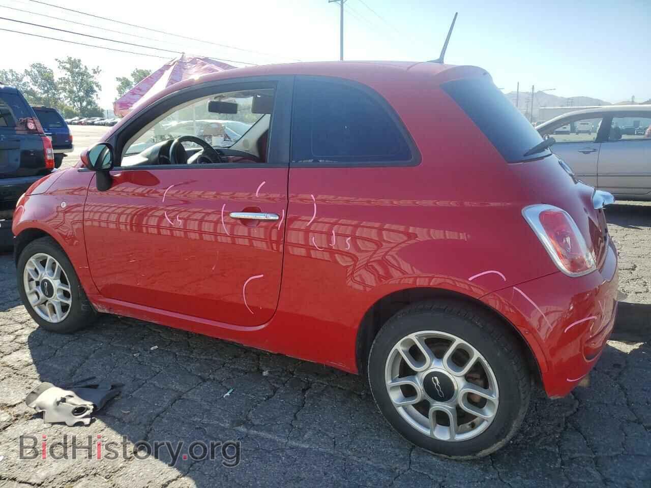 2012 FIAT 500 - VIN: 3C3CFFAR8CT103027 - Photo 2