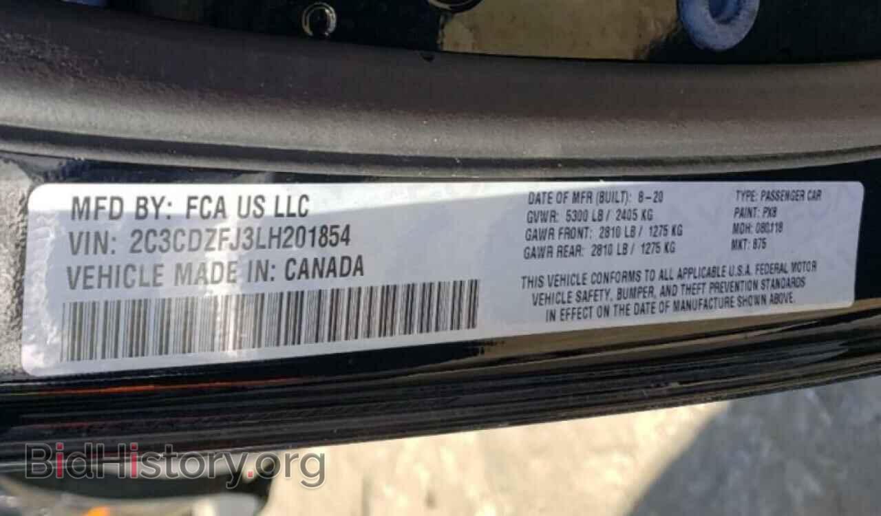 2020 DODGE CHALLENGER - VIN: 2C3CDZFJ3LH201854 - Фото 10