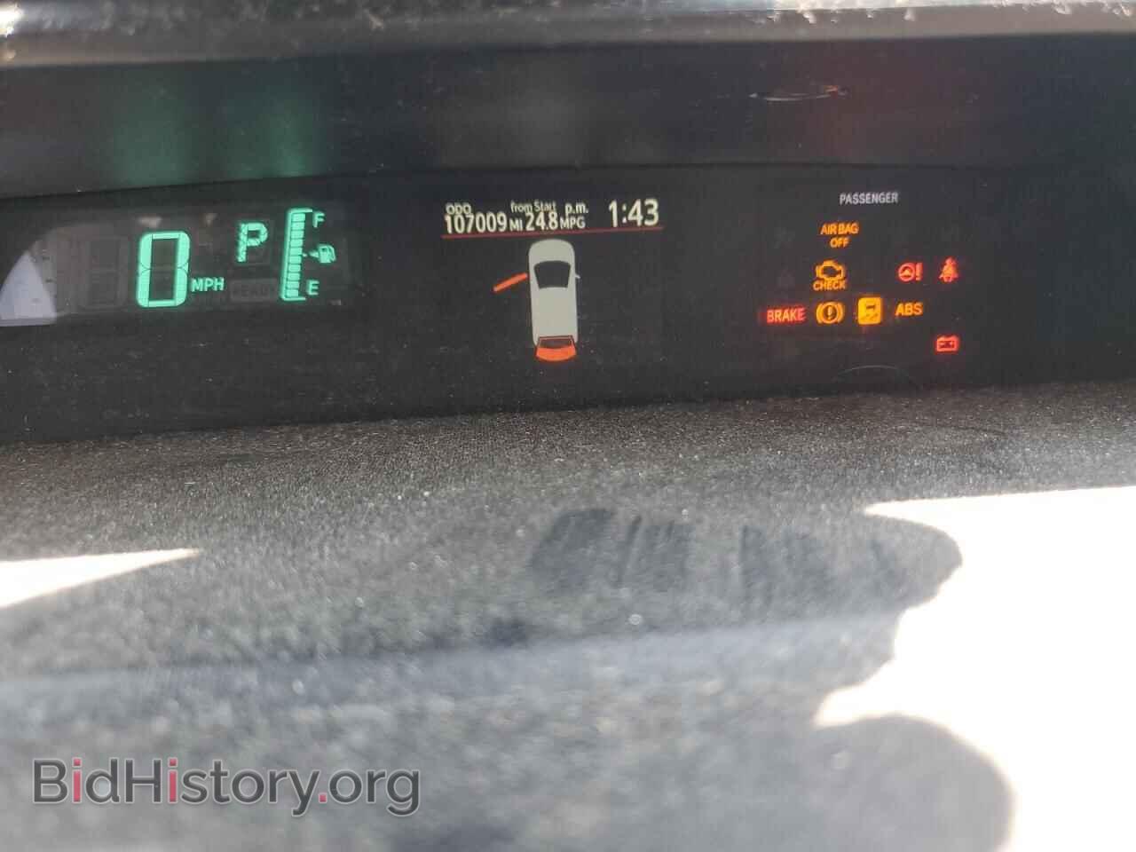 2013 TOYOTA PRIUS - VIN: JTDKDTB38D1551962 - Фото 9
