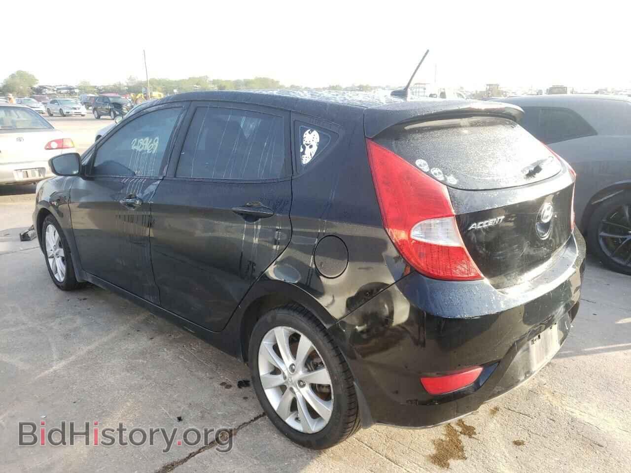 2013 HYUNDAI ACCENT - VIN: KMHCU5AE3DU071633 - Фото 2