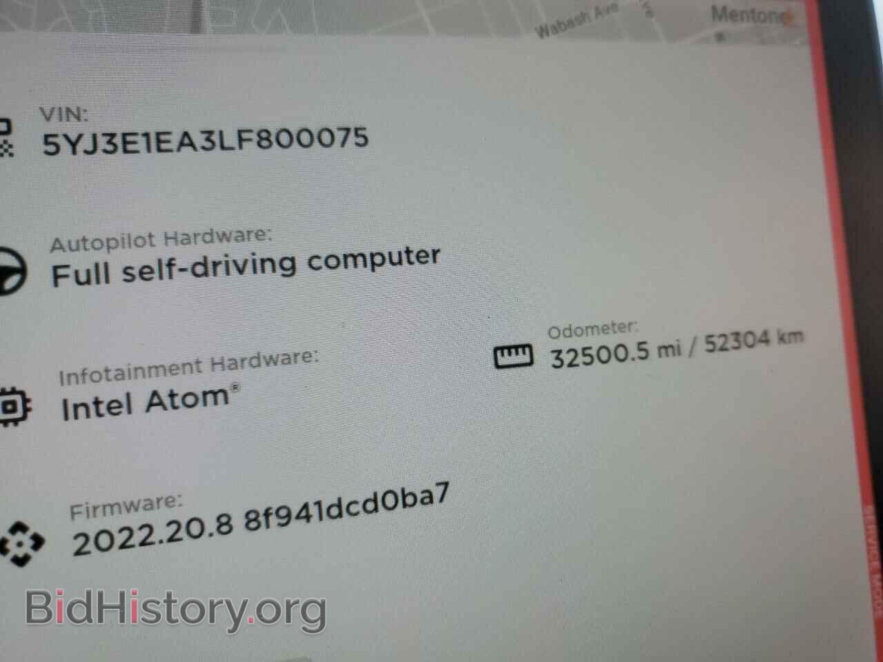 2020 TESLA MODEL 3 - VIN: 5YJ3E1EA3LF800075 - Photo 8