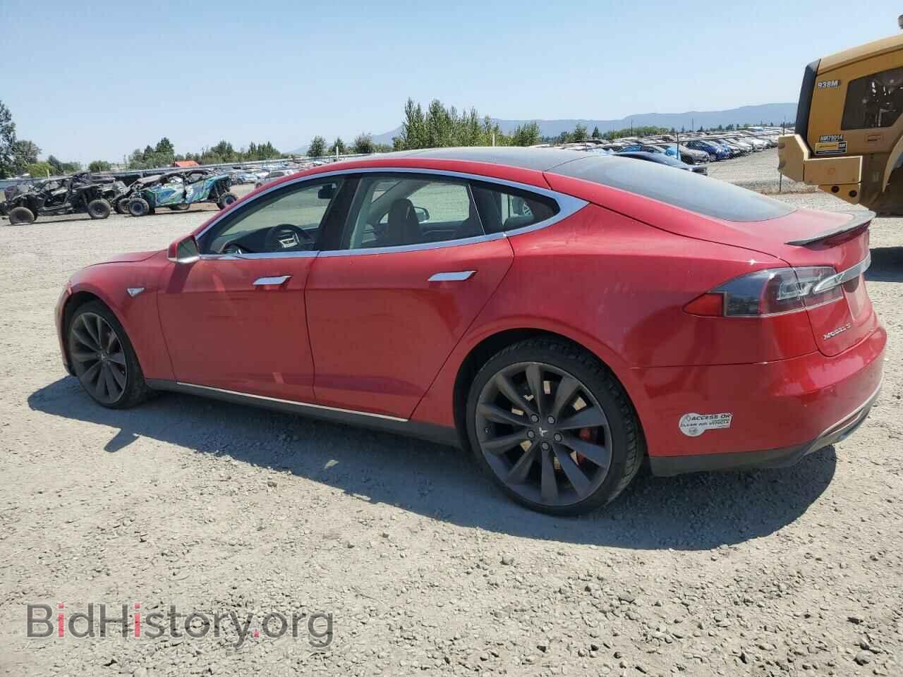 2014 TESLA MODEL S - VIN: 5YJSA1H17EFP29100 - Фото 2