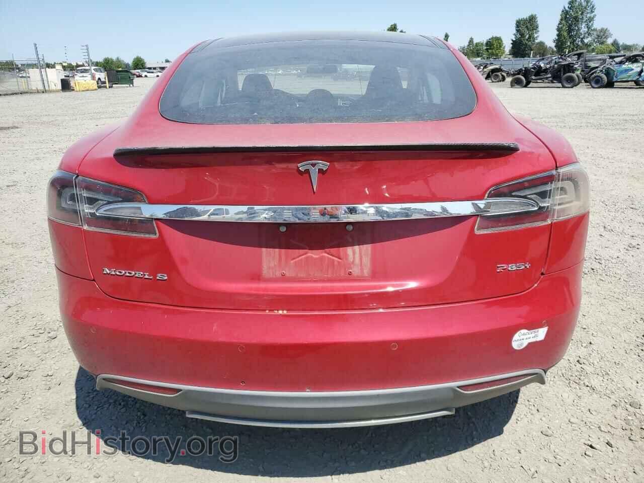 2014 TESLA MODEL S - VIN: 5YJSA1H17EFP29100 - Фото 6