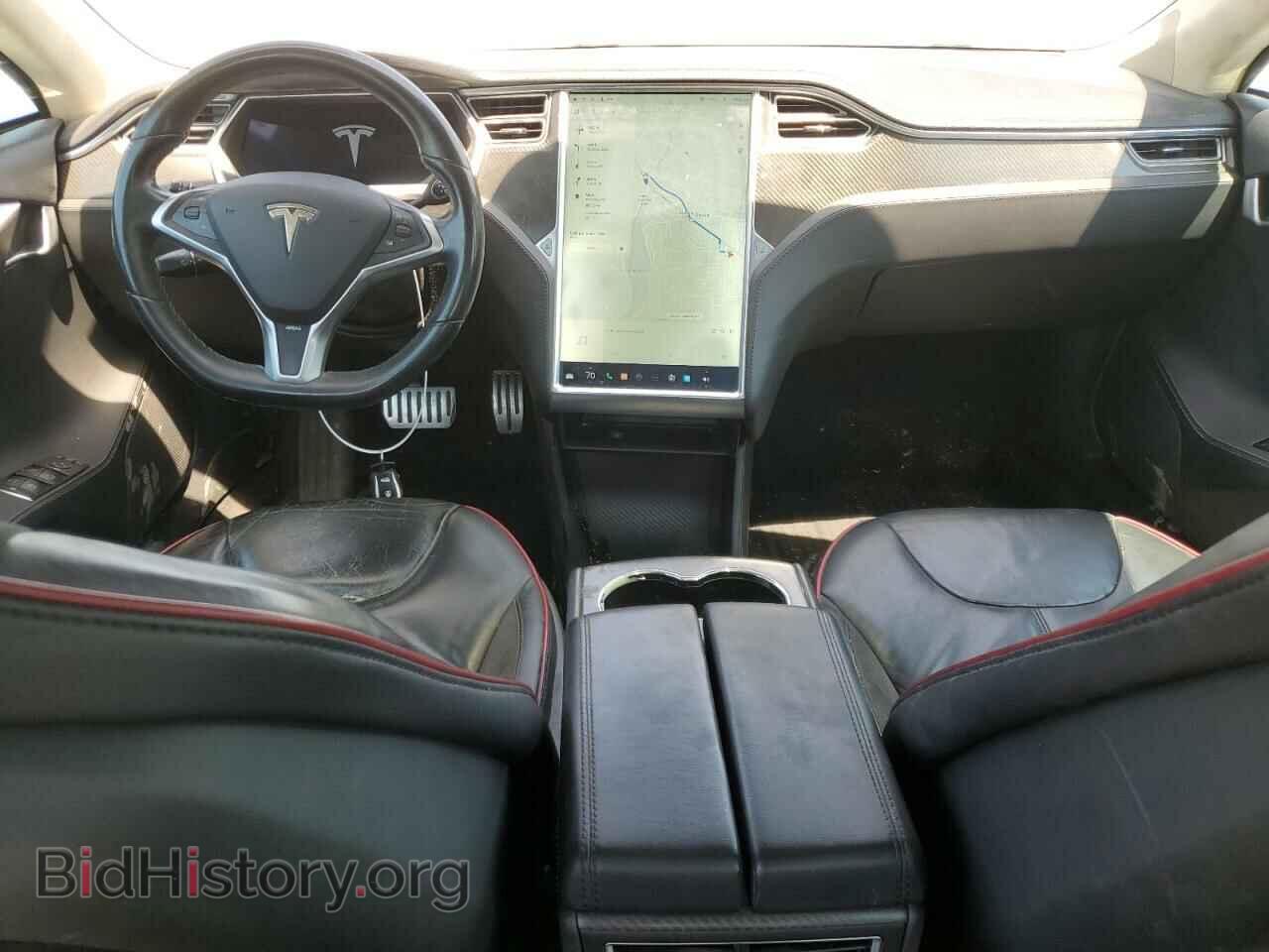 2014 TESLA MODEL S - VIN: 5YJSA1H17EFP29100 - Фото 8