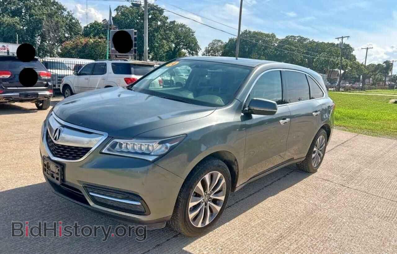 2014 ACURA MDX - VIN: 5FRYD4H46EB036787 - Фото 2