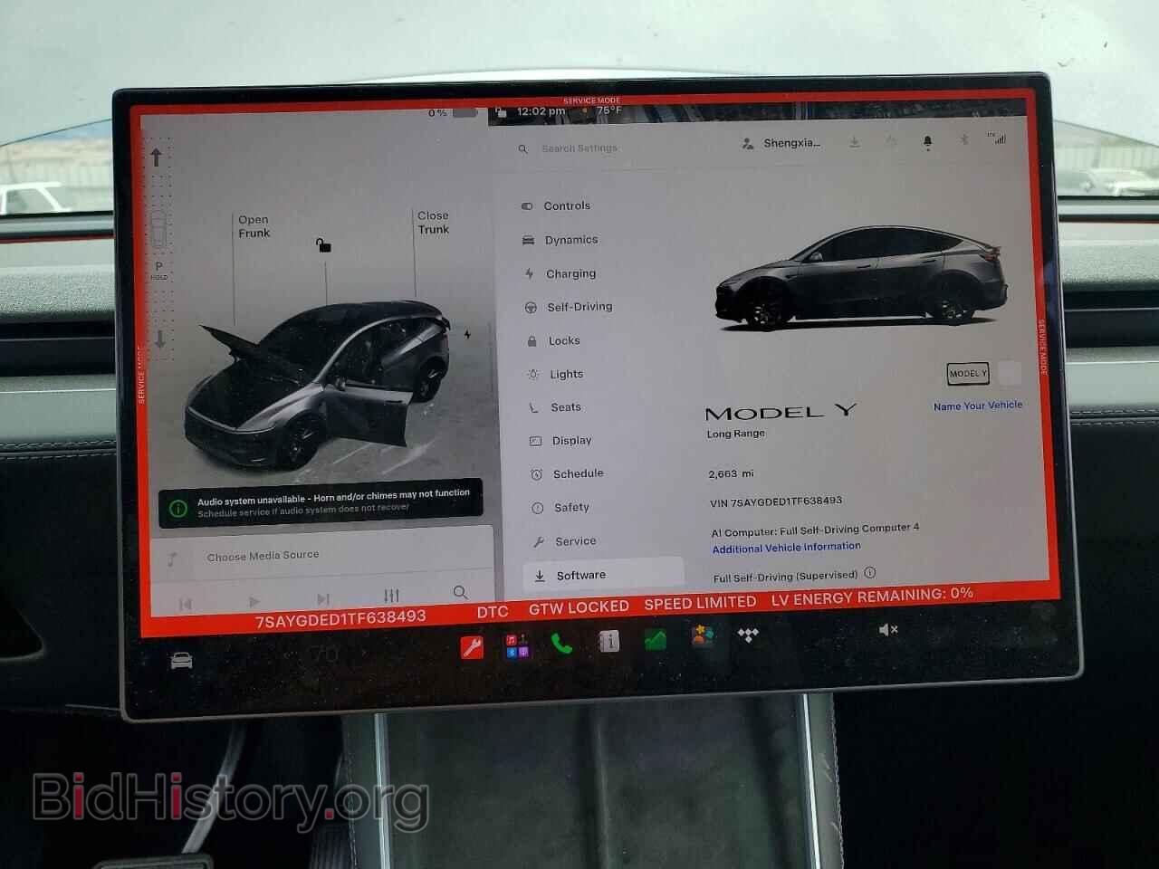 2026 TESLA MODEL Y - VIN: 7SAYGDED1TF638493 - Photo 9