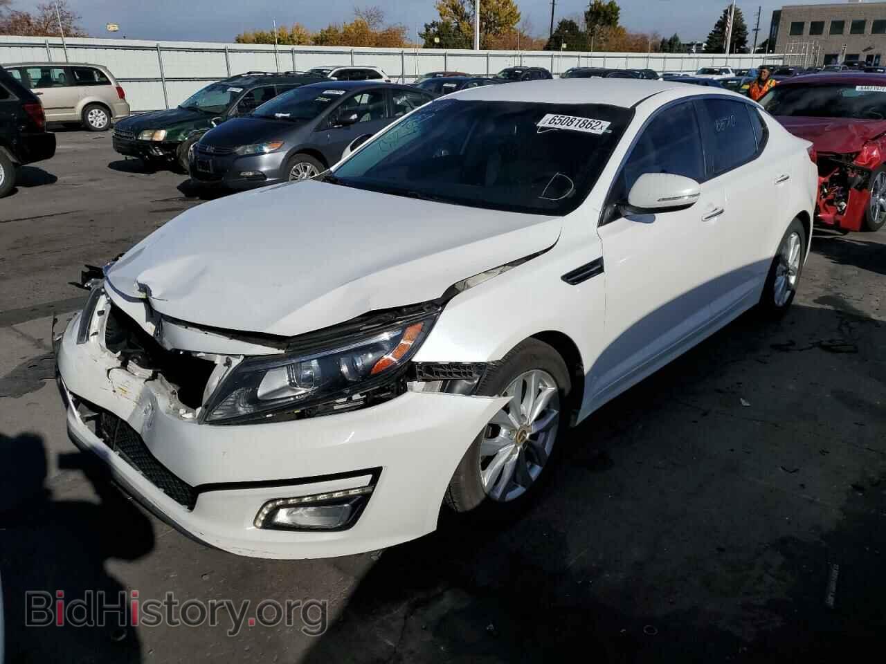 2015 KIA OPTIMA - VIN: KNAGM4A78F5617953 - Фото 2