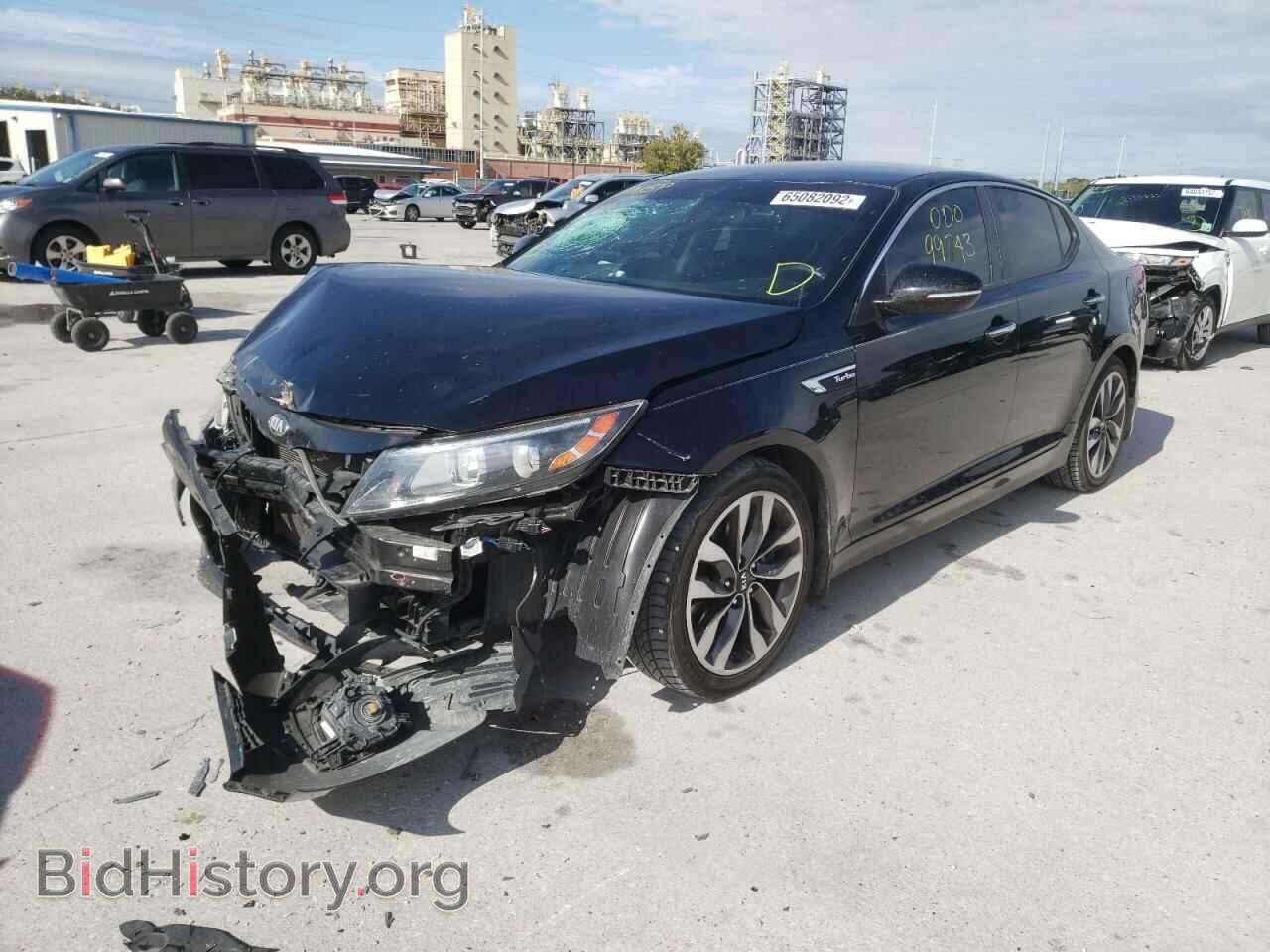 2015 KIA OPTIMA - VIN: 5XXGR4A67FG475568 - Фото 2
