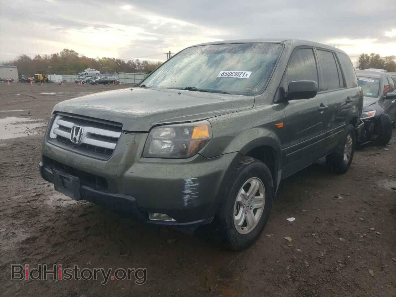 2006 HONDA PILOT - VIN: 2HKYF18106H514186 - Фото 2