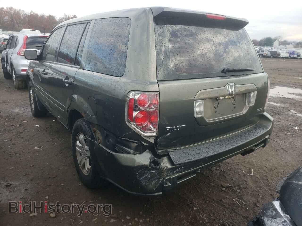 2006 HONDA PILOT - VIN: 2HKYF18106H514186 - Фото 3