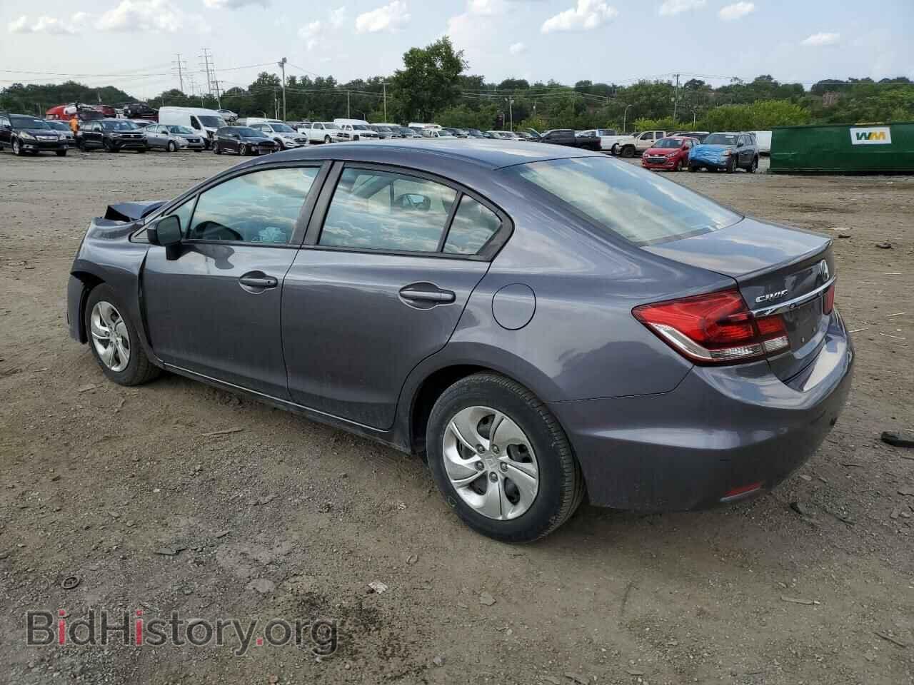 2014 HONDA CIVIC - VIN: 2HGFB2F53EH513606 - Фото 2