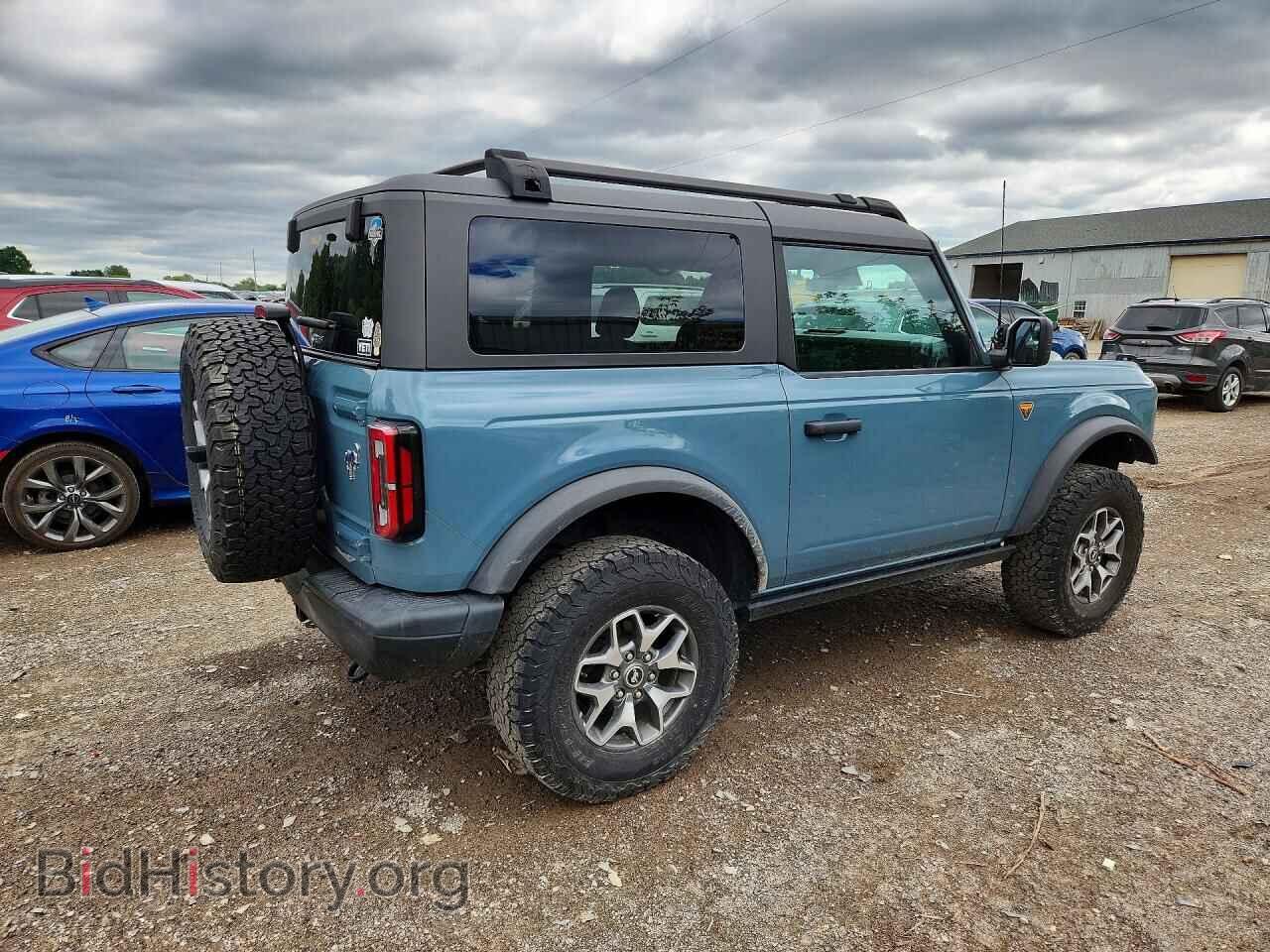 2022 FORD BRONCO - VIN: 1FMDE5CH5NLB55436 - Фото 3