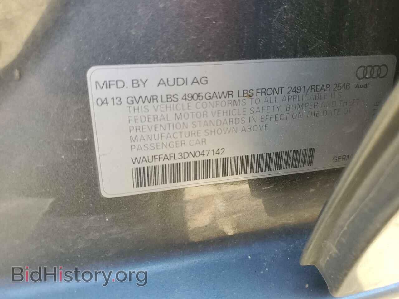 2013 AUDI A4 - VIN: WAUFFAFL3DN047142 - Photo 12