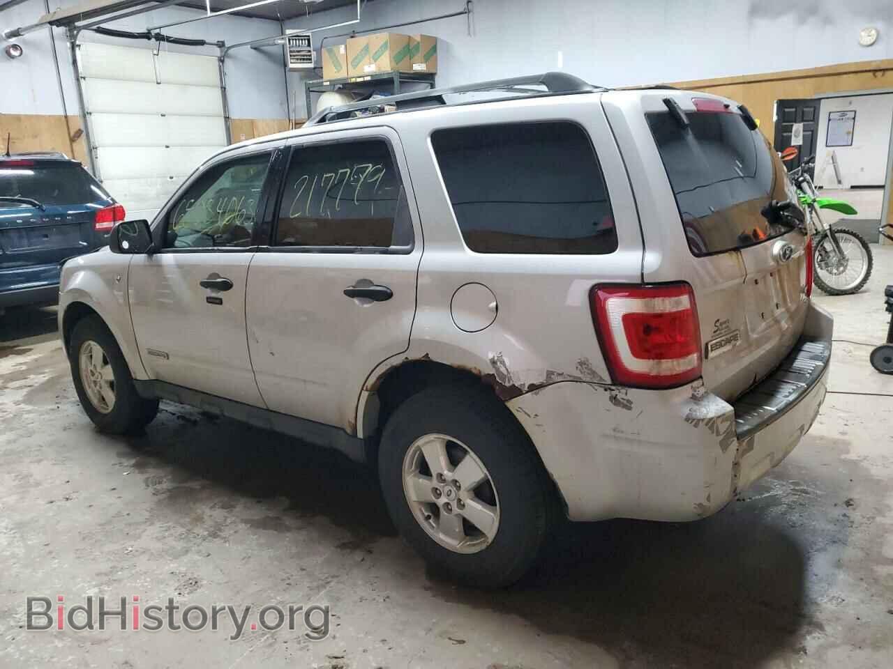 2008 FORD ESCAPE - VIN: 1FMCU93178KA49704 - Фото 2