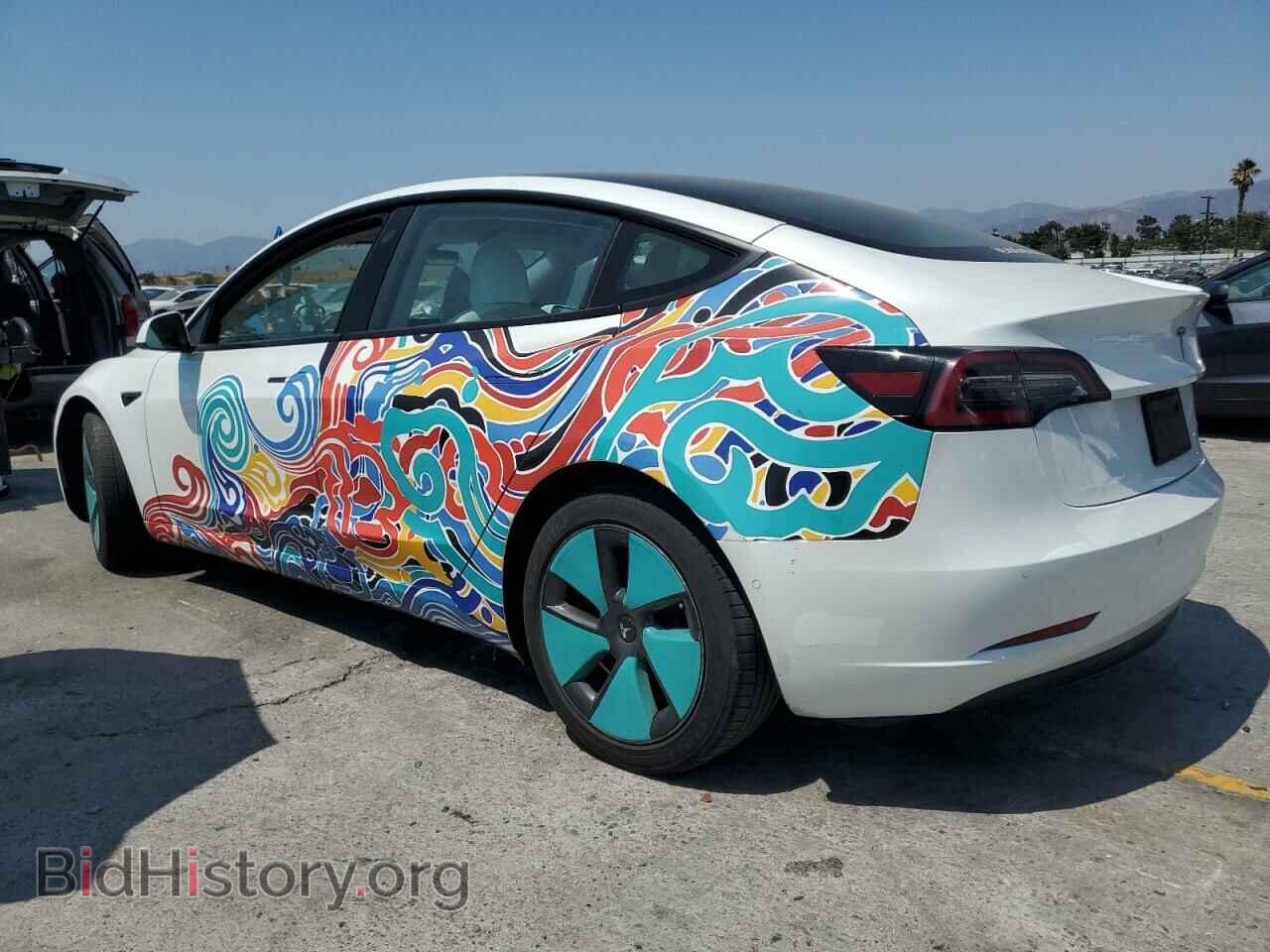 2021 TESLA MODEL 3 - VIN: 5YJ3E1EB6MF925095 - Фото 2