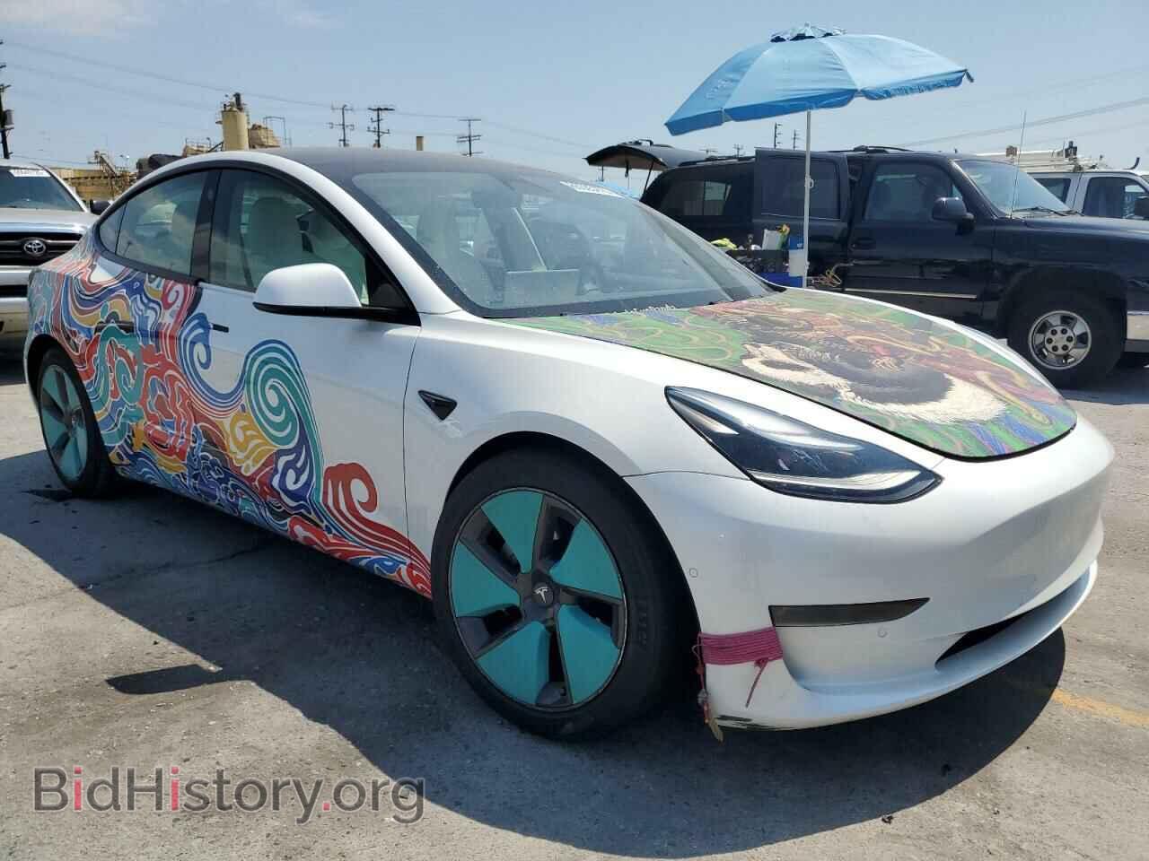 2021 TESLA MODEL 3 - VIN: 5YJ3E1EB6MF925095 - Фото 4