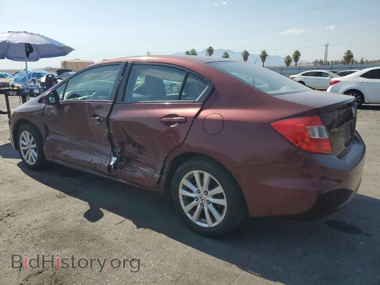 2012 HONDA CIVIC - VIN: 19XFB2F88CE330588 - Фото 2