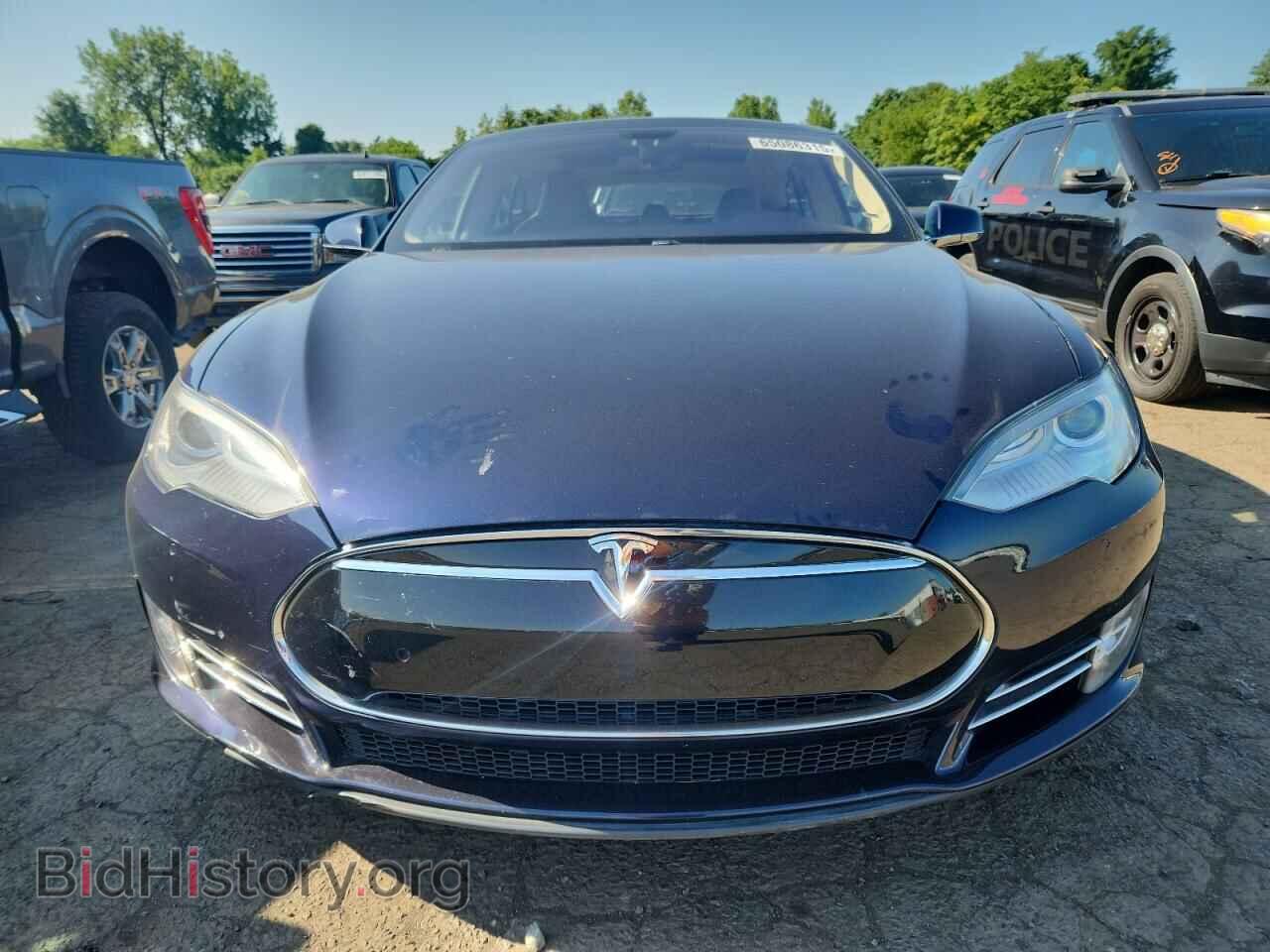2014 TESLA MODEL S - VIN: 5YJSA1H11EFP39783 - Фото 5