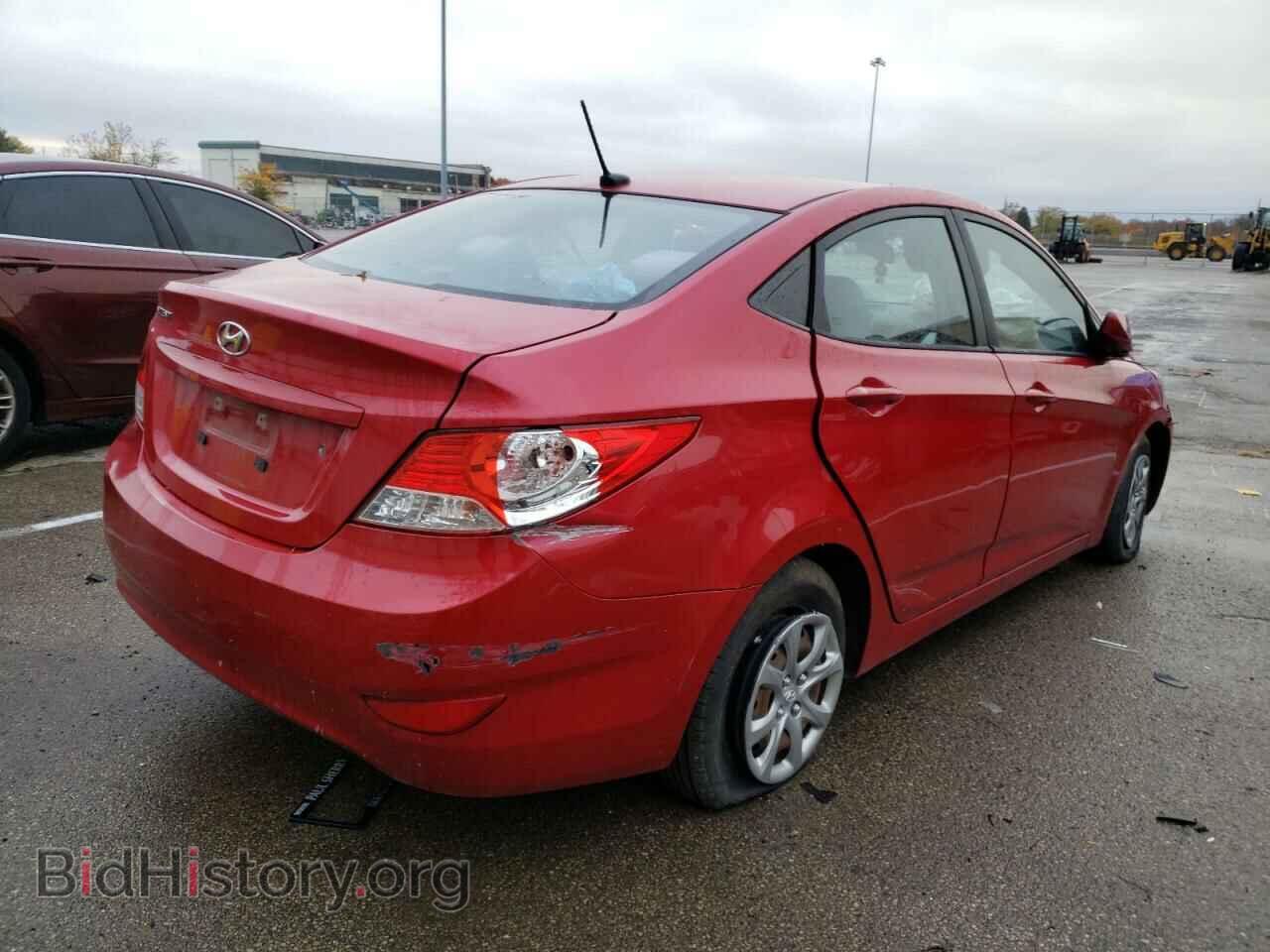 2014 HYUNDAI ACCENT - VIN: KMHCT4AE2EU613562 - Фото 4