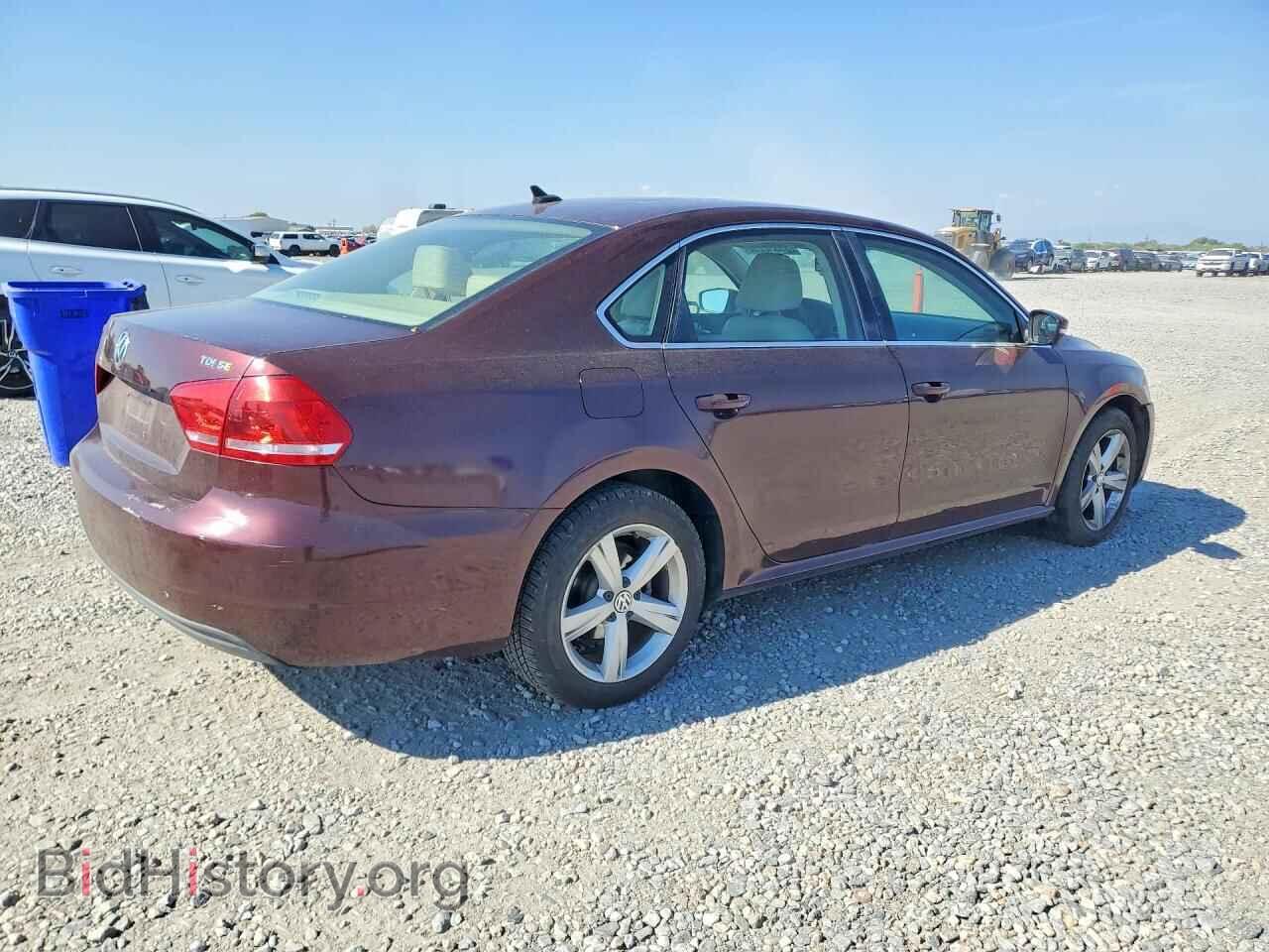 2013 VOLKSWAGEN PASSAT - VIN: 1VWBN7A36DC073533 - Фото 3