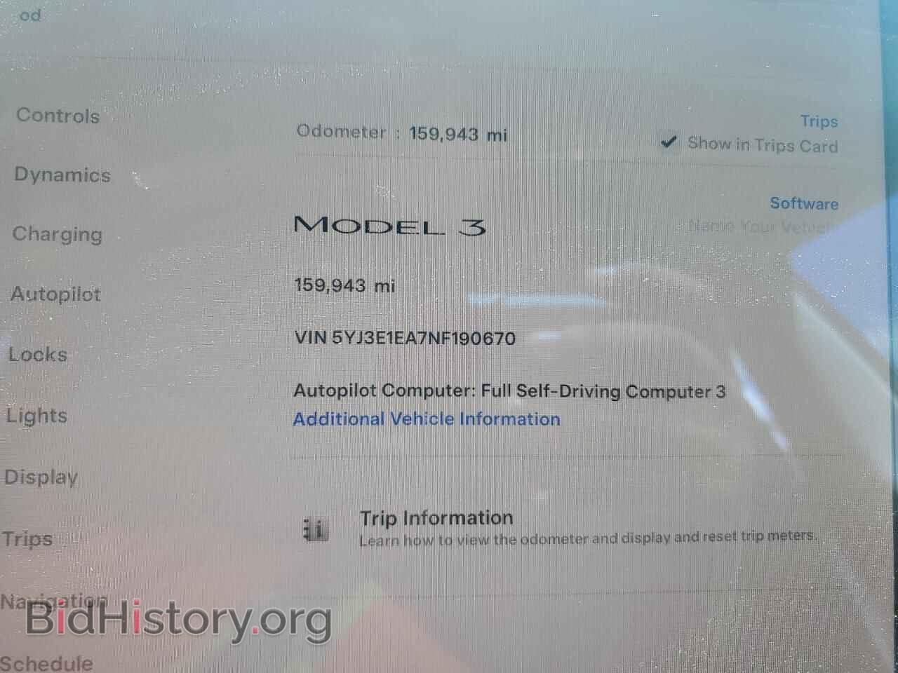 2022 TESLA MODEL 3 - VIN: 5YJ3E1EA7NF190670 - Photo 9