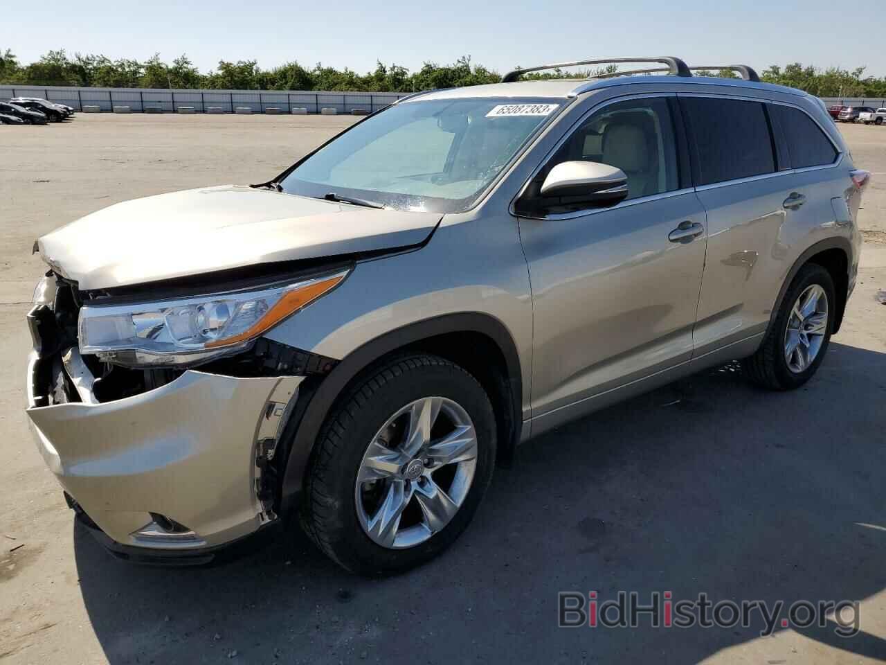 Photo 5TDDKRFH0ES027815 - TOYOTA HIGHLANDER 2014